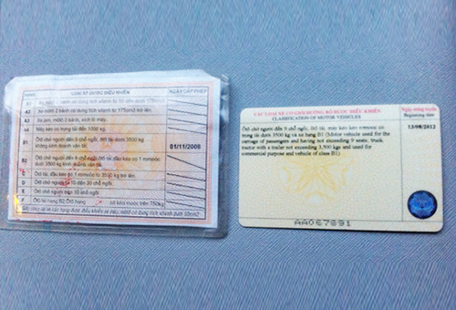 Đổi bằng lái xe máy sang thẻ PET Đổi bằng lái xe máy sang thẻ PET